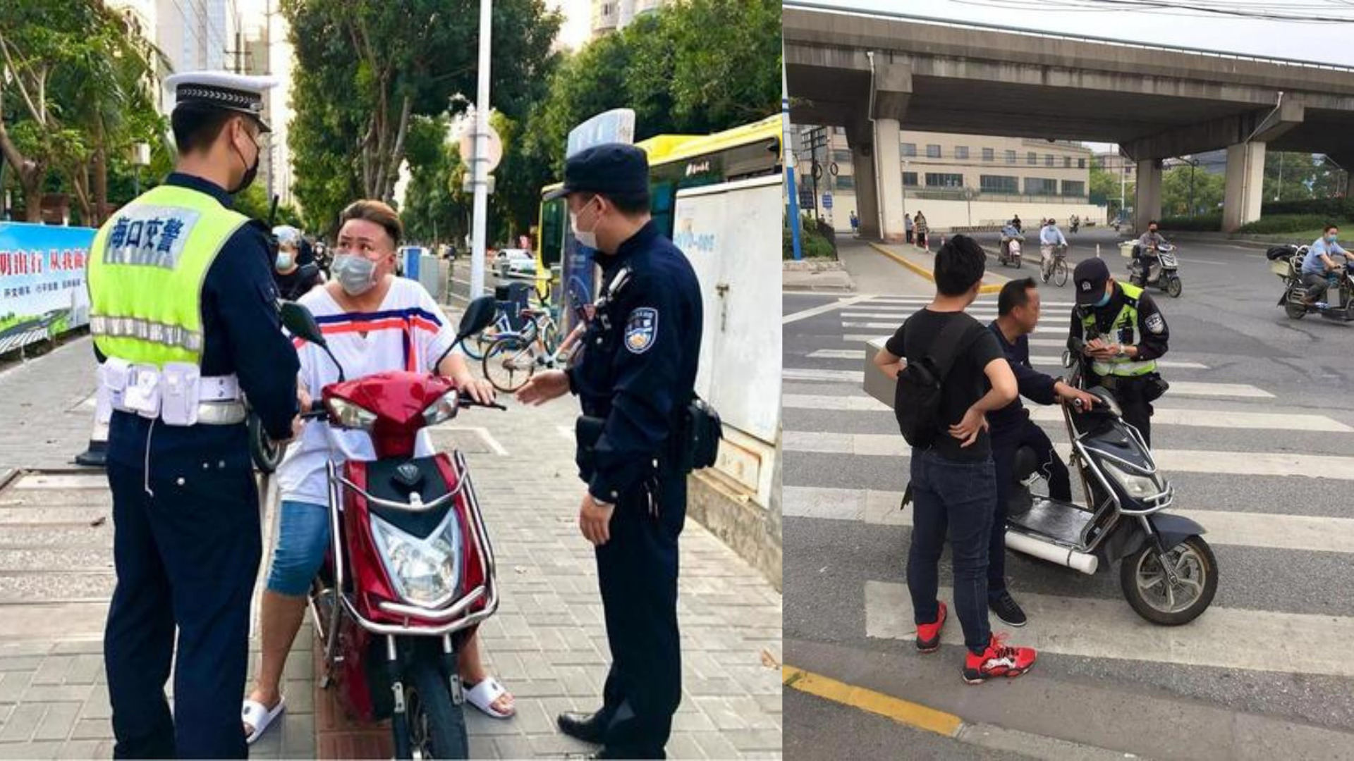 中国の警察官は犯人を追わない。全て監視カメラ任せである。