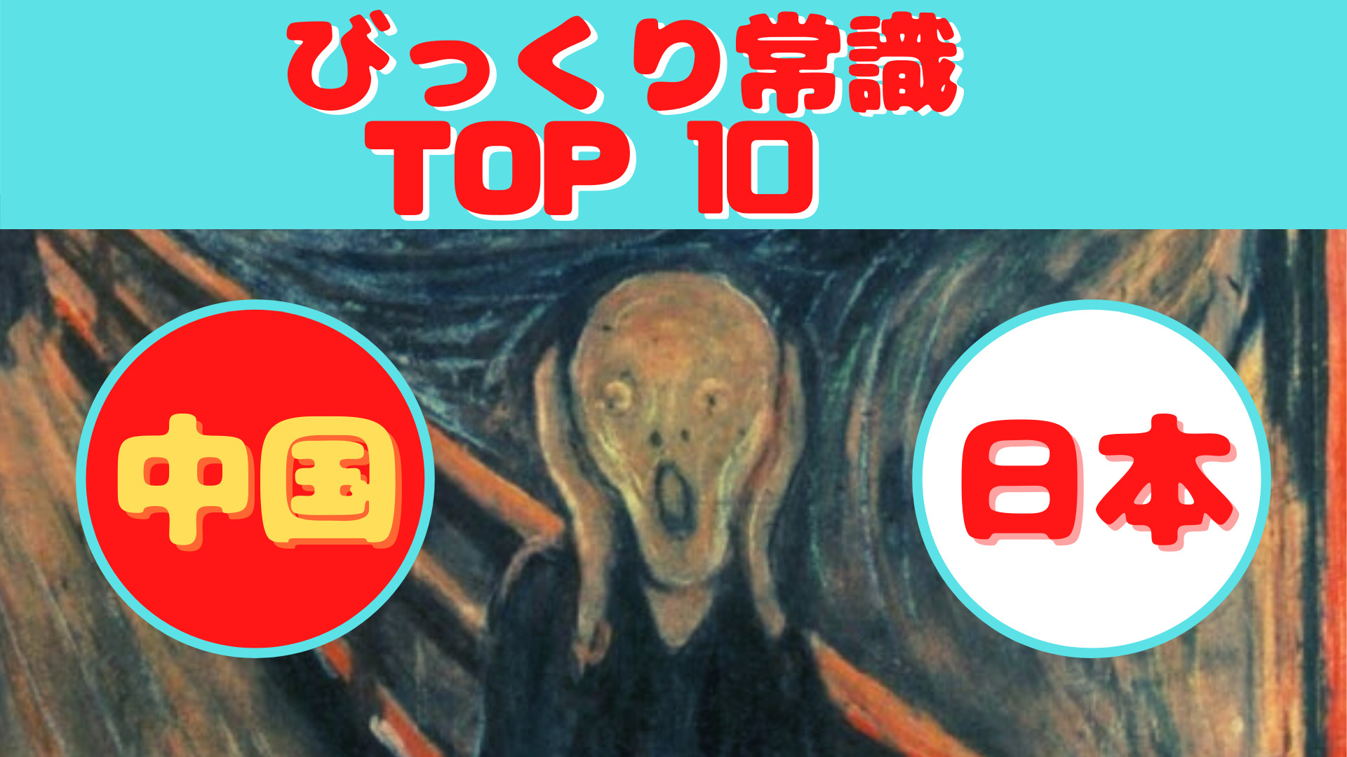 中国　びっくり常識　TOP 10